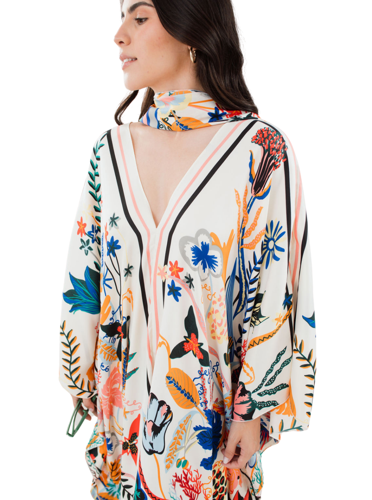 The Nature's V-Neck Dress