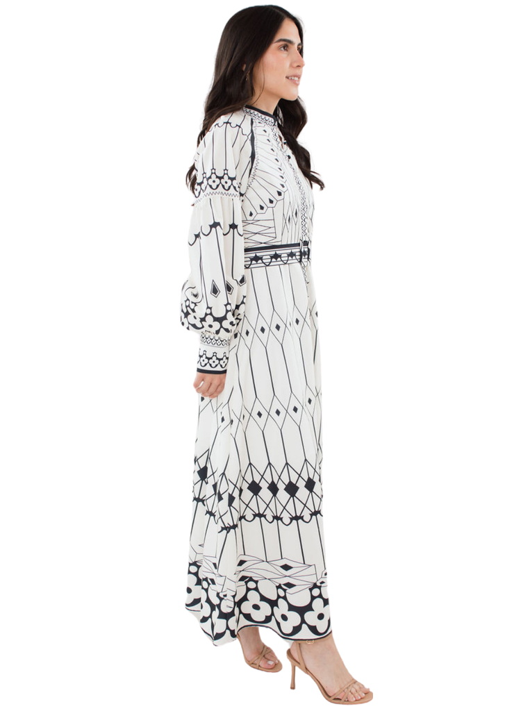 The Elegant Floral Dress