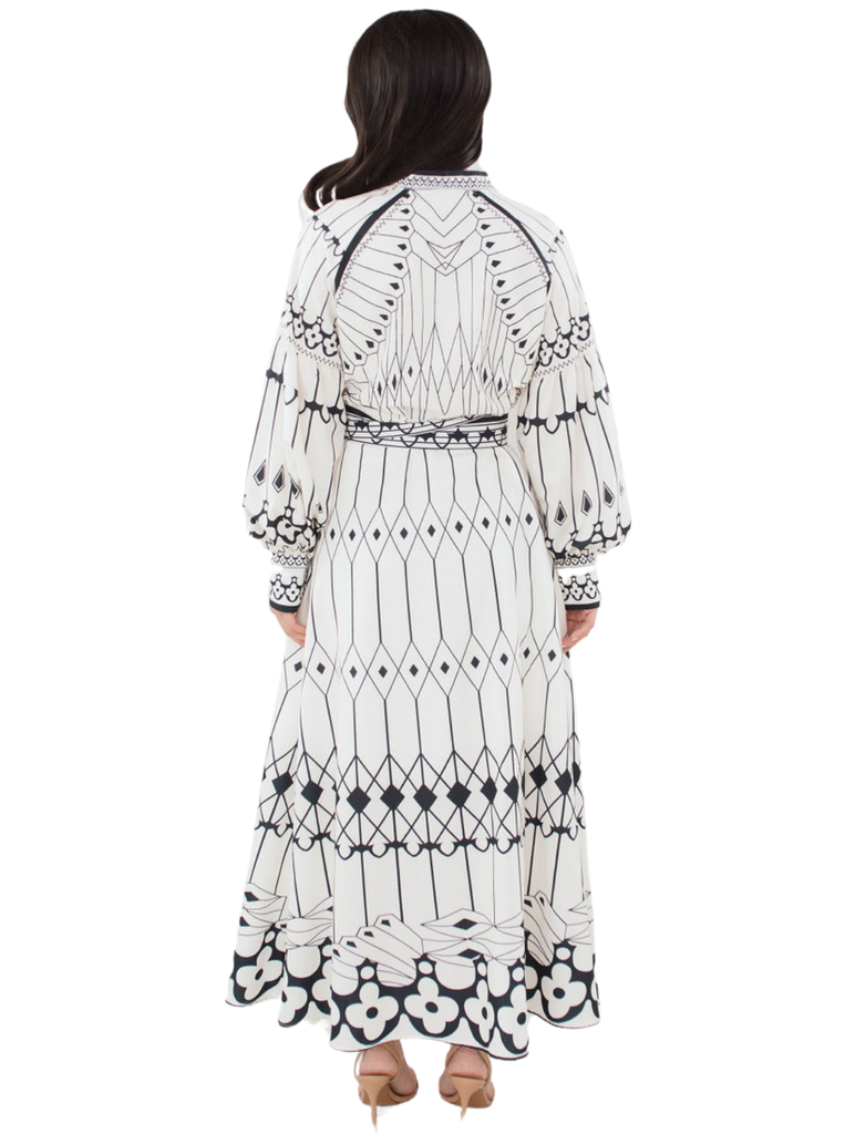 The Elegant Floral Dress