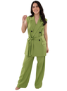 The Sleeveless Green Set
