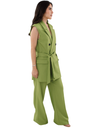 The Sleeveless Green Set