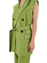 The Sleeveless Green Set