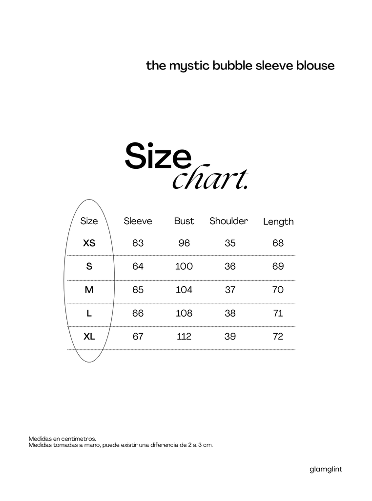 The Mystic Bubble Sleeve Blouse 