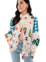 The Mystic Bubble Sleeve Blouse 