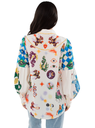The Mystic Bubble Sleeve Blouse 