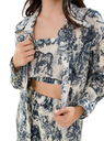 The Three Pieces Pleated Set